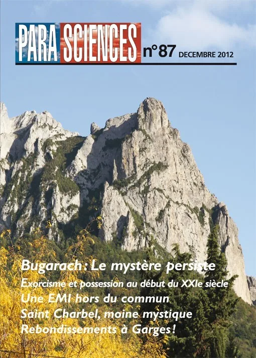 Couverture du livre « Parasciences 87 », JMG Éditions
