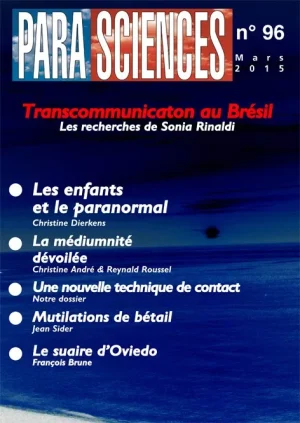 Couverture du livre « Parasciences 96 », JMG Éditions