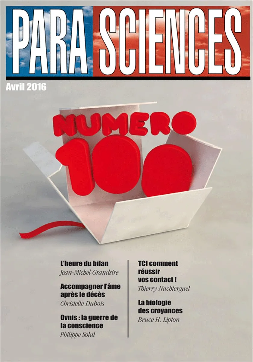 Couverture du livre « Parasciences n°100 », JMG Éditions