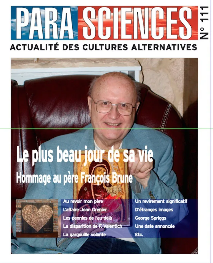 Couverture du livre « Parasciences n°111 », JMG Éditions