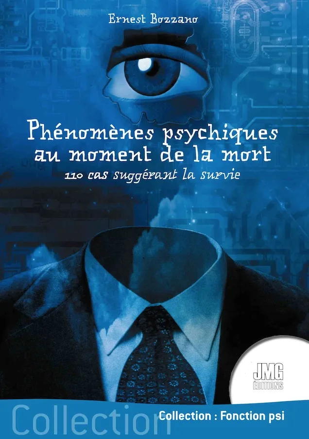 Couverture du livre « Phénomènes psychiques au moment de la mort », JMG Éditions