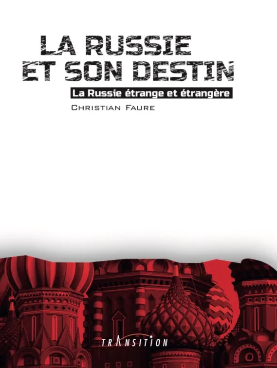 Couverture du livre « La Russie et son destin : La Russie étrange et étrangère », JMG Éditions