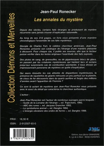Illustration intérieure du livre « Les annales du mystère », JMG Éditions