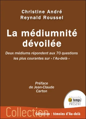 Couverture du livre « La médiumnité dévoilée », JMG Éditions