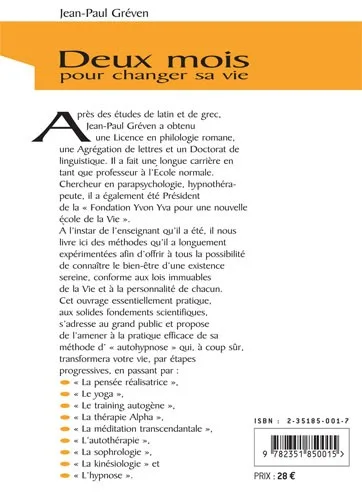 Illustration intérieure du livre « Deux mois pour changer sa vie », JMG Éditions