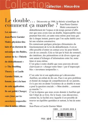 Illustration intérieure du livre « Le double comment ça marche? », JMG Éditions