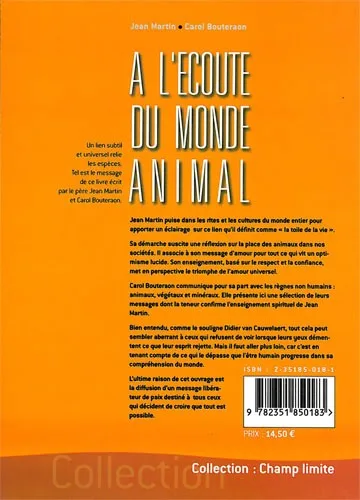 Illustration intérieure du livre « A l’écoute du monde animal », JMG Éditions