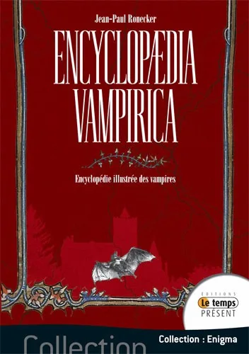 Couverture du livre « Encyclopedia Vampirica », JMG Éditions