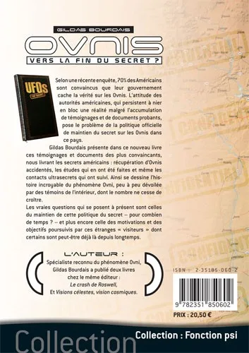 Illustration intérieure du livre « Ovnis, vers la fin du secret ? », JMG Éditions