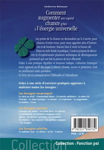 Illustration intérieure du livre « Comment augmenter son capital chance », JMG Éditions