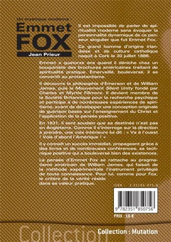 Illustration intérieure du livre « Emmet Fox », JMG Éditions