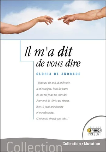 Couverture du livre « Il m’a dit de vous dire », JMG Éditions