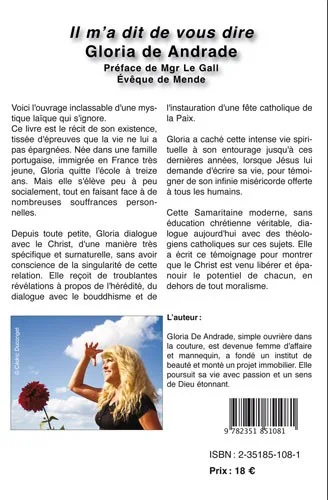 Illustration intérieure du livre « Il m’a dit de vous dire », JMG Éditions