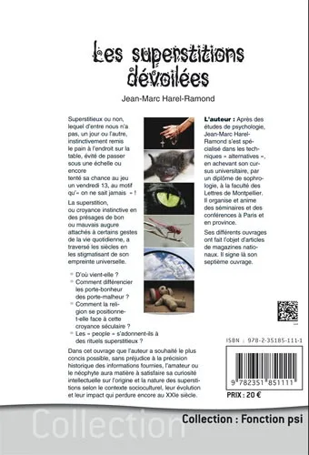 Illustration intérieure du livre « Les superstitions dévoilées », JMG Éditions