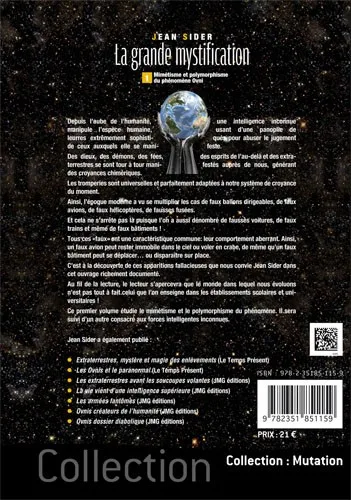 Illustration intérieure du livre « La grande mystification Tome 1 », JMG Éditions