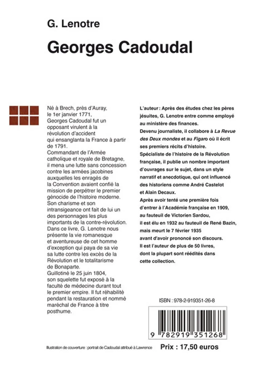 Illustration intérieure du livre « Georges Cadoudal », JMG Éditions