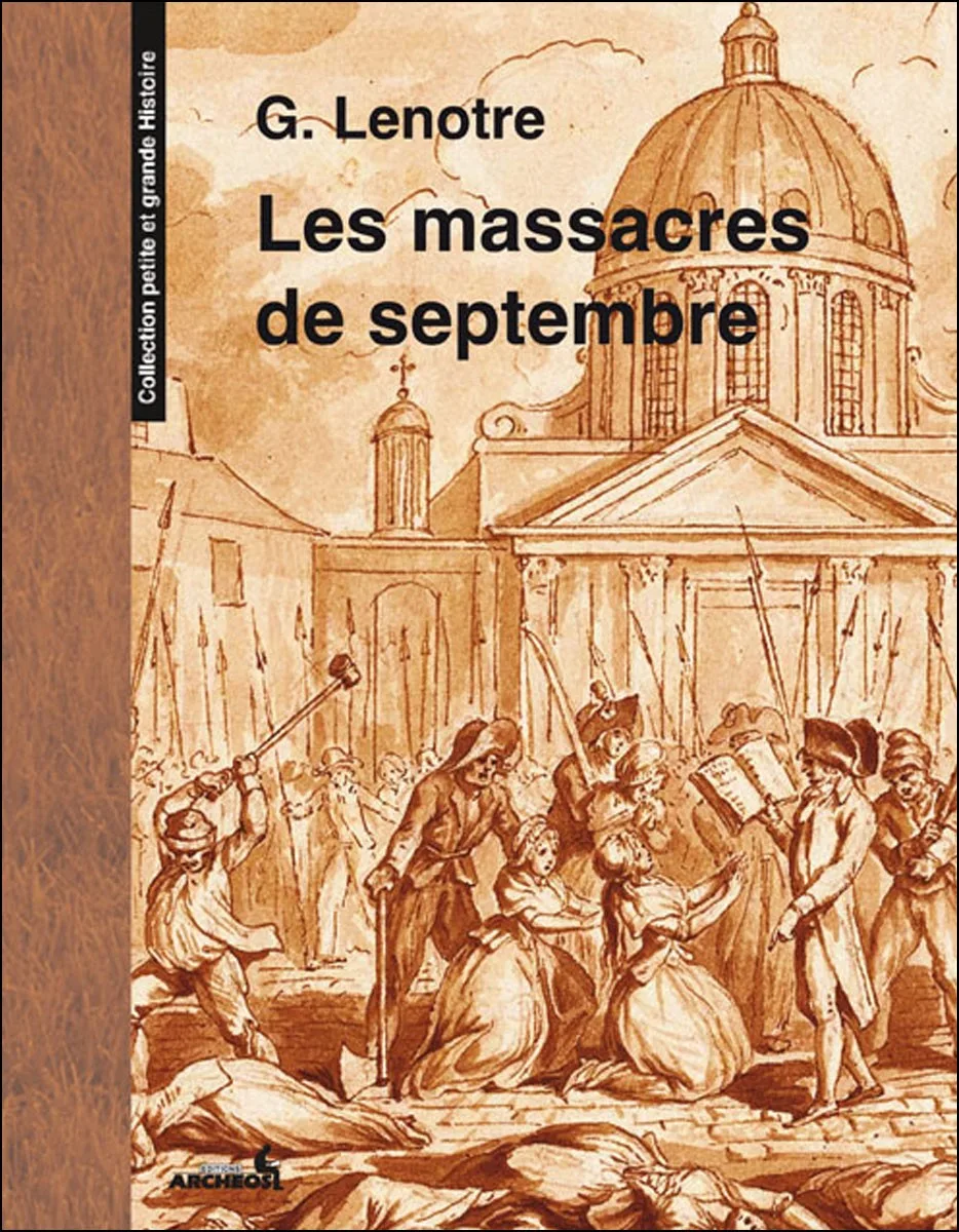 Couverture du livre « Les massacres de septembre », JMG Éditions