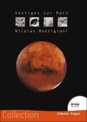 Couverture du livre « Vestiges sur Mars », JMG Éditions