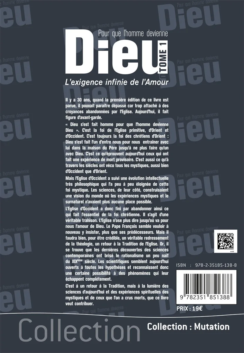 Illustration intérieure du livre « Pour que l’homme devienne Dieu Tome 1 », JMG Éditions