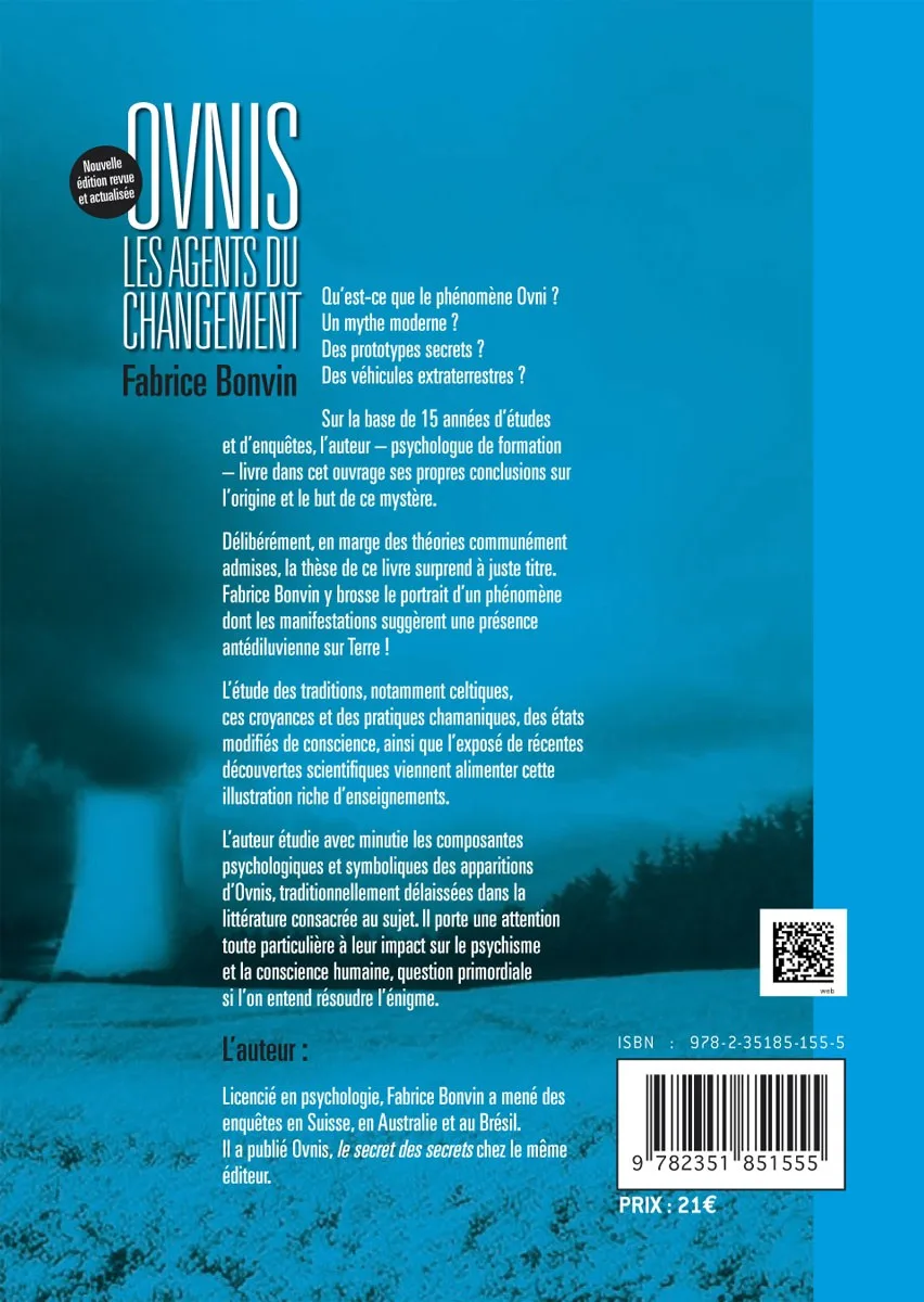 Illustration intérieure du livre « Ovnis : les agents du changement », JMG Éditions