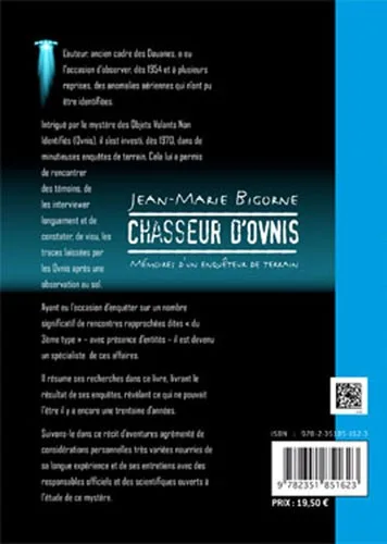 Illustration intérieure du livre « Chasseur d’Ovnis », JMG Éditions