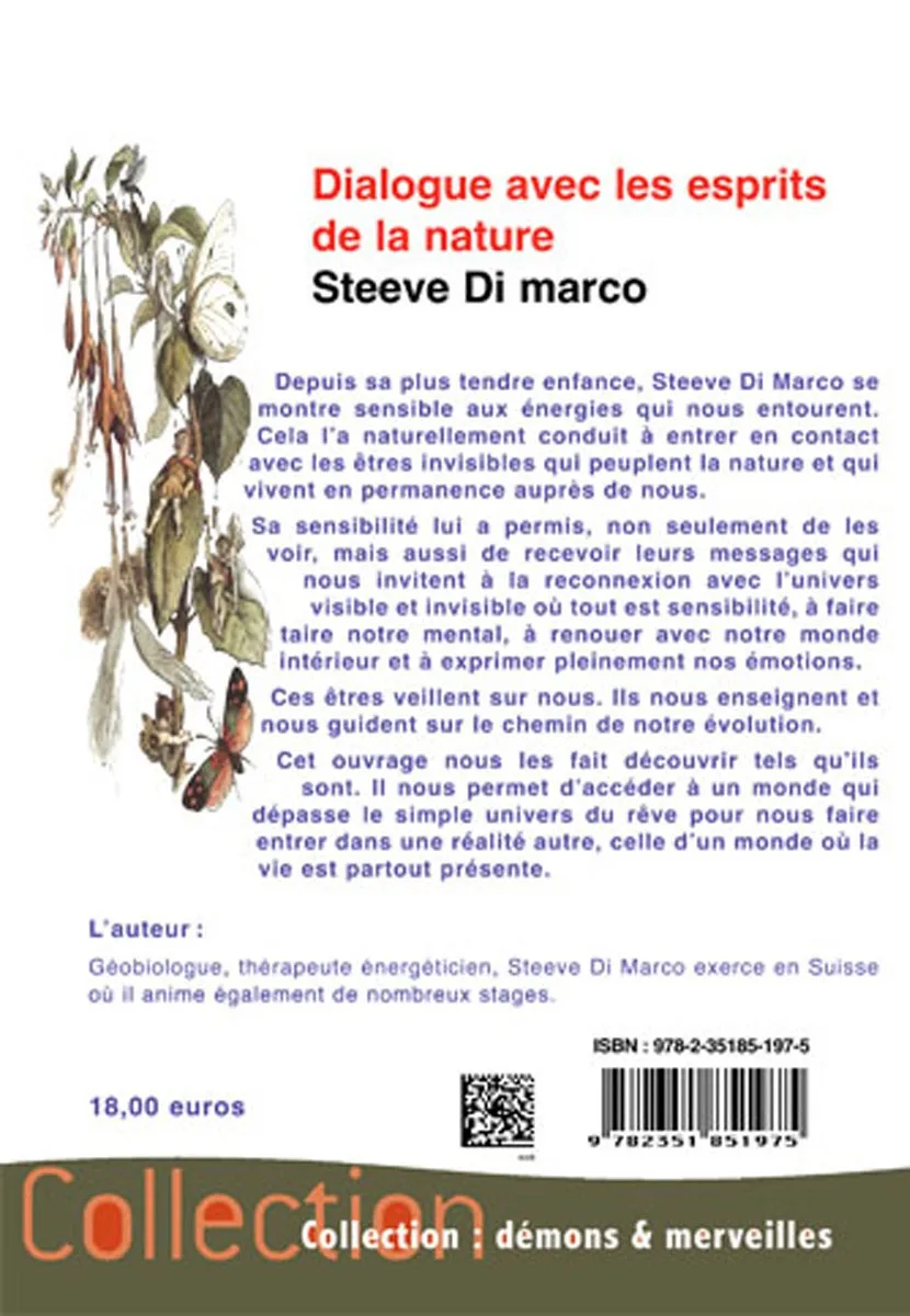 Illustration intérieure du livre « Dialogue avec les esprits de la nature », JMG Éditions