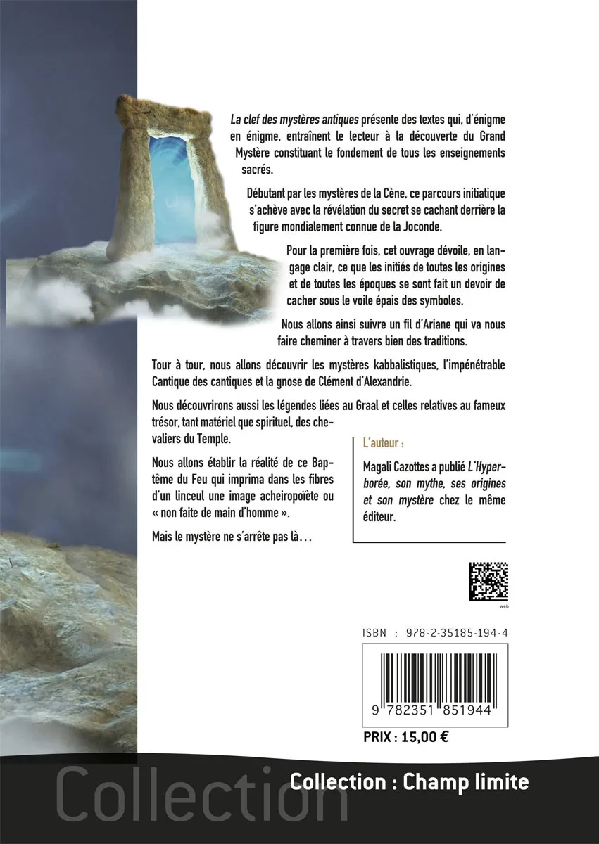 Illustration intérieure du livre « La clef des mystères antiques », JMG Éditions