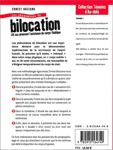 Illustration intérieure du livre « Les phénomènes de bilocation », JMG Éditions
