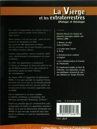 Illustration intérieure du livre « La Vierge et les extraterrestres », JMG Éditions