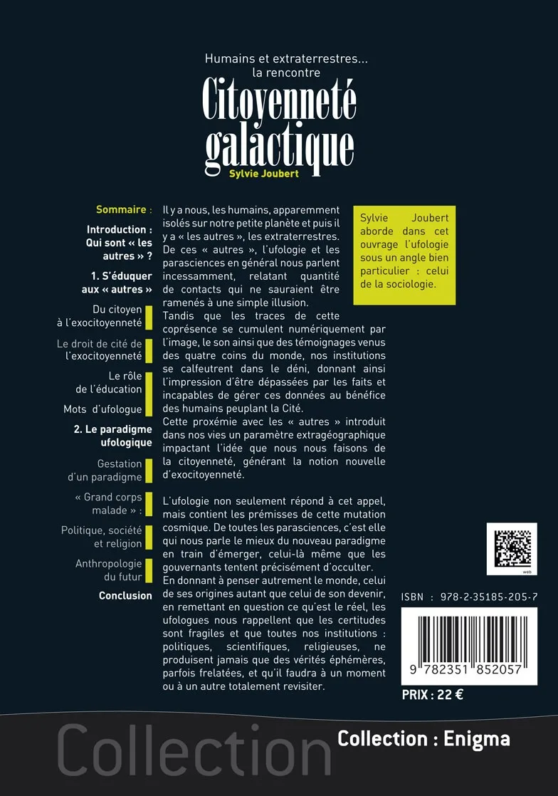 Illustration intérieure du livre « Citoyenneté galactique », JMG Éditions