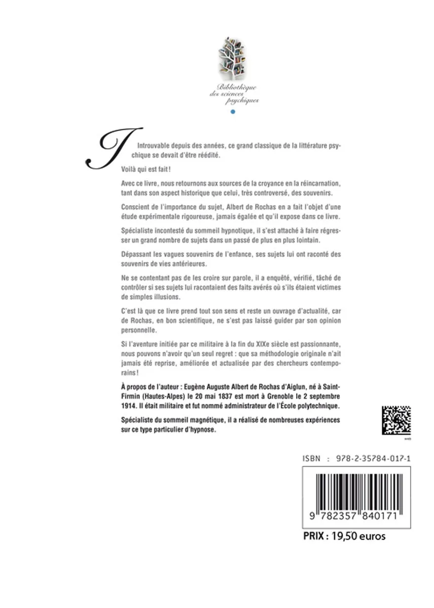 Illustration intérieure du livre « Les vies successives », JMG Éditions
