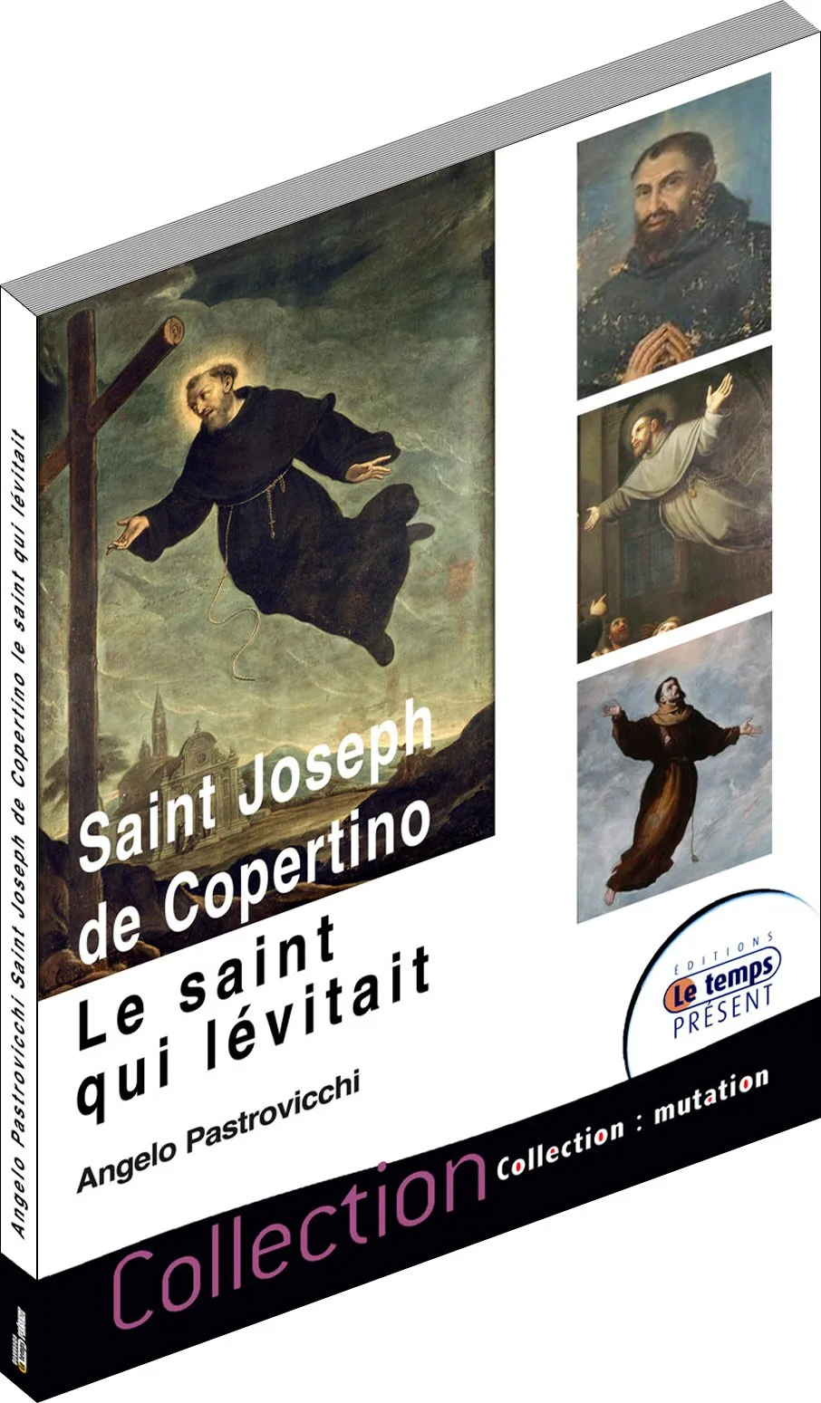 Illustration intérieure du livre « Saint Joseph de Copertino, le saint qui lévitait », JMG Éditions