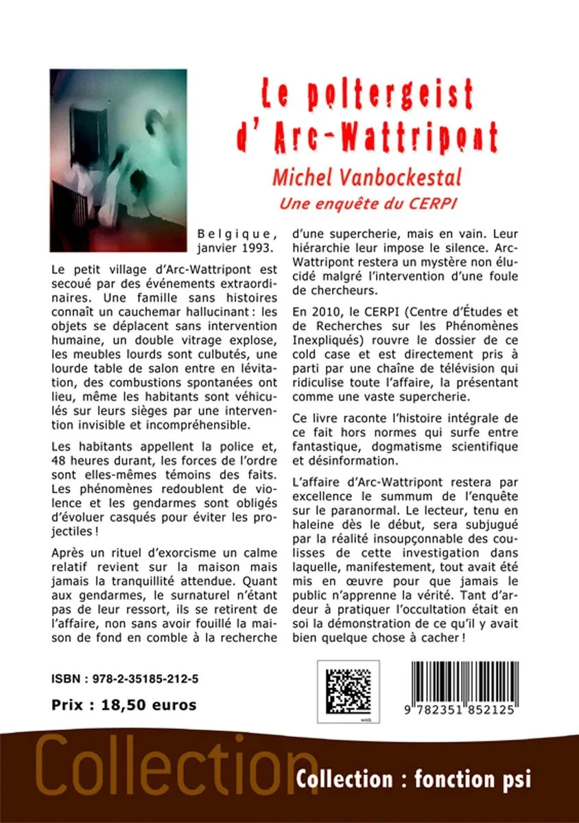 Illustration intérieure du livre « Le poltergeist d’Arc-Wattripont », JMG Éditions