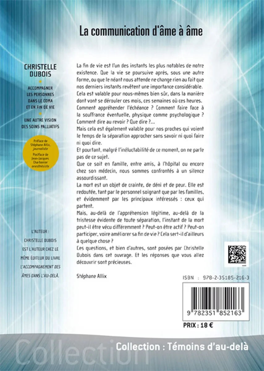 Illustration intérieure du livre « La communication d’âme à âme », JMG Éditions