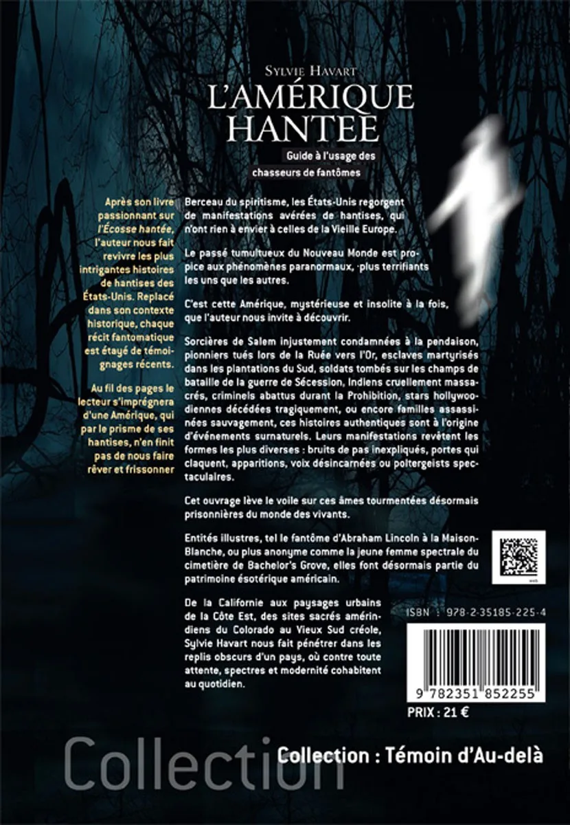 Illustration intérieure du livre « L’Amérique hantée », JMG Éditions