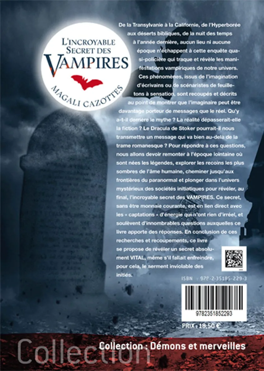 Illustration intérieure du livre « L’incroyable Secret des vampires », JMG Éditions