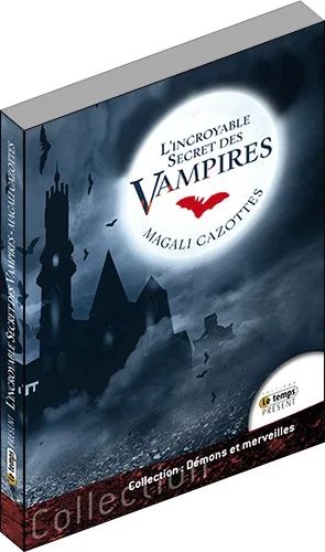 Illustration intérieure du livre « L’incroyable Secret des vampires », JMG Éditions