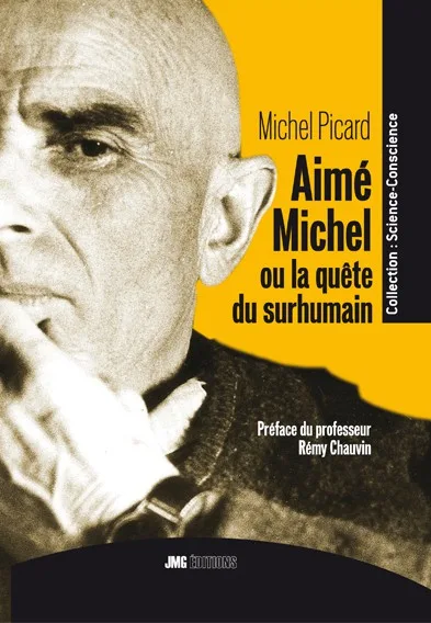 Couverture du livre « Aimé Michel ou la quête du surhumain », JMG Éditions