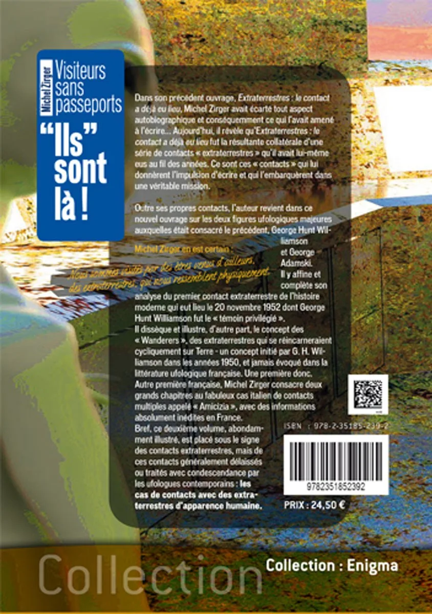 Illustration intérieure du livre « Visiteurs sans passeport », JMG Éditions