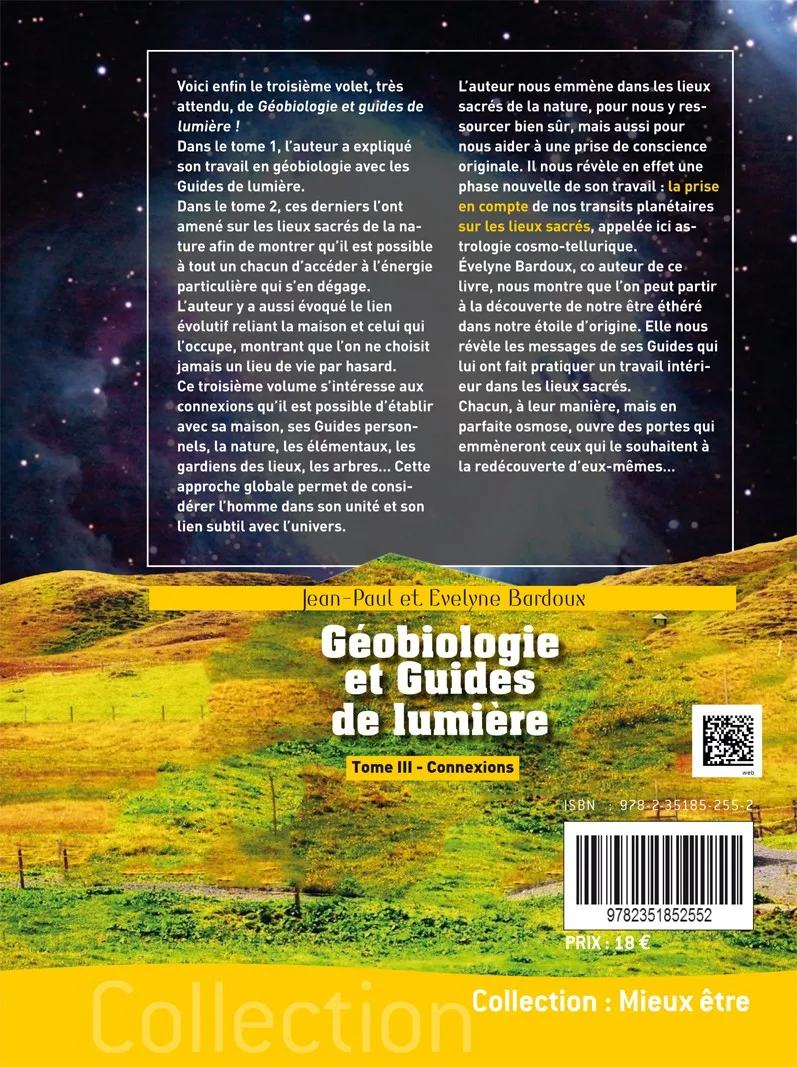 Illustration intérieure du livre « Géobiologie et Guides de lumière Tome 3 Connexions », JMG Éditions