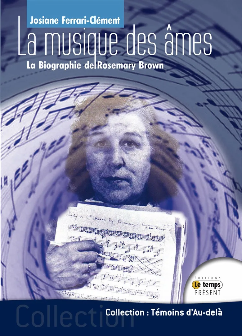 Couverture du livre « La musique des âmes : Bographie de Rosemary Brown », JMG Éditions