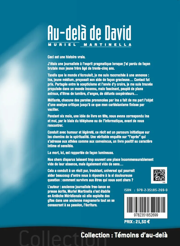 Illustration intérieure du livre « Au-delà de David », JMG Éditions