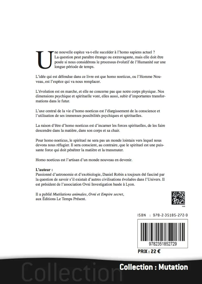 Illustration intérieure du livre « HOMO NOETICUS », JMG Éditions