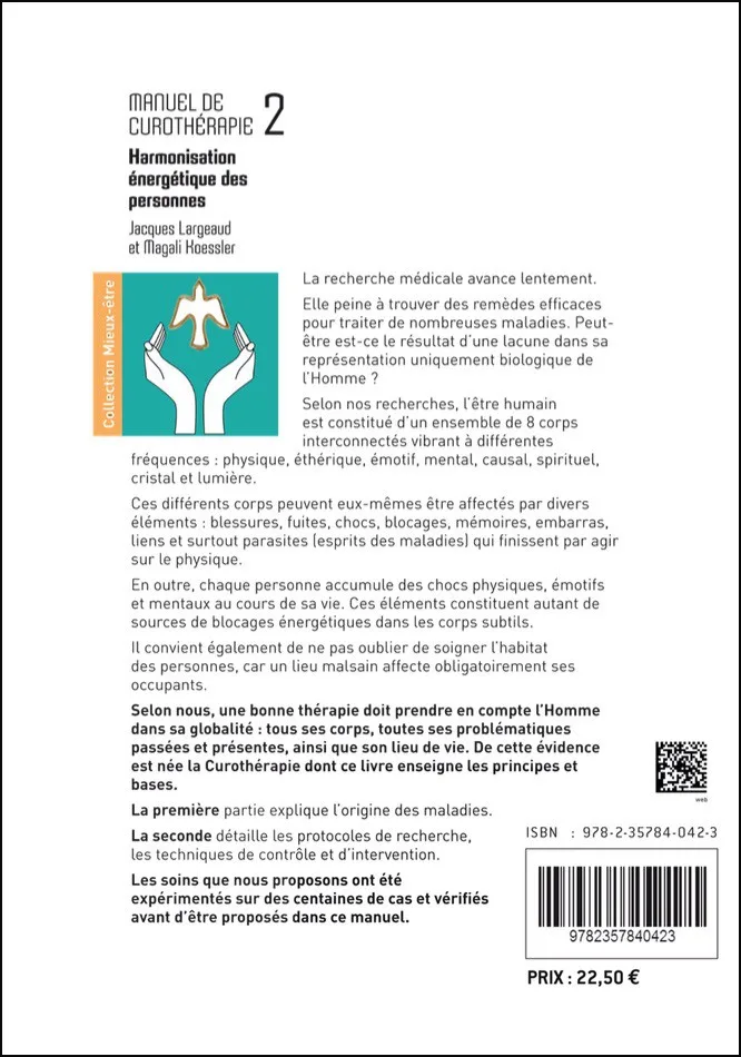 Illustration intérieure du livre « Harmonisation énergétique des Personnes », JMG Éditions
