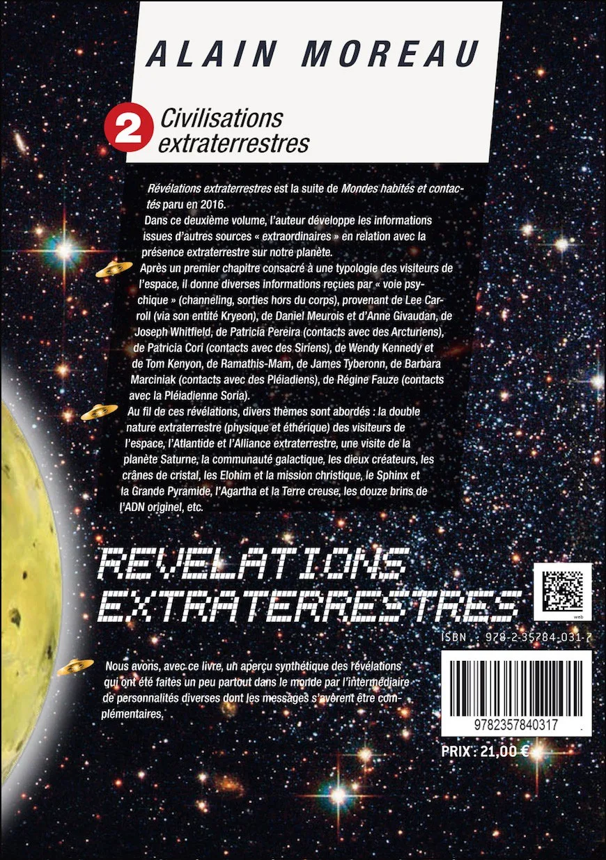 Illustration intérieure du livre « Civilisations extraterrestres 2 - Révélations extraterrestres », JMG Éditions