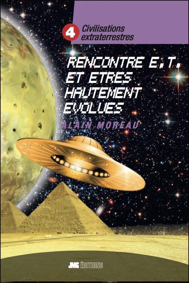 Illustration intérieure du livre « Civilisations extraterrestres 4 - Rencontres extraterrestres et êtres hautement évolués », JMG Éditions