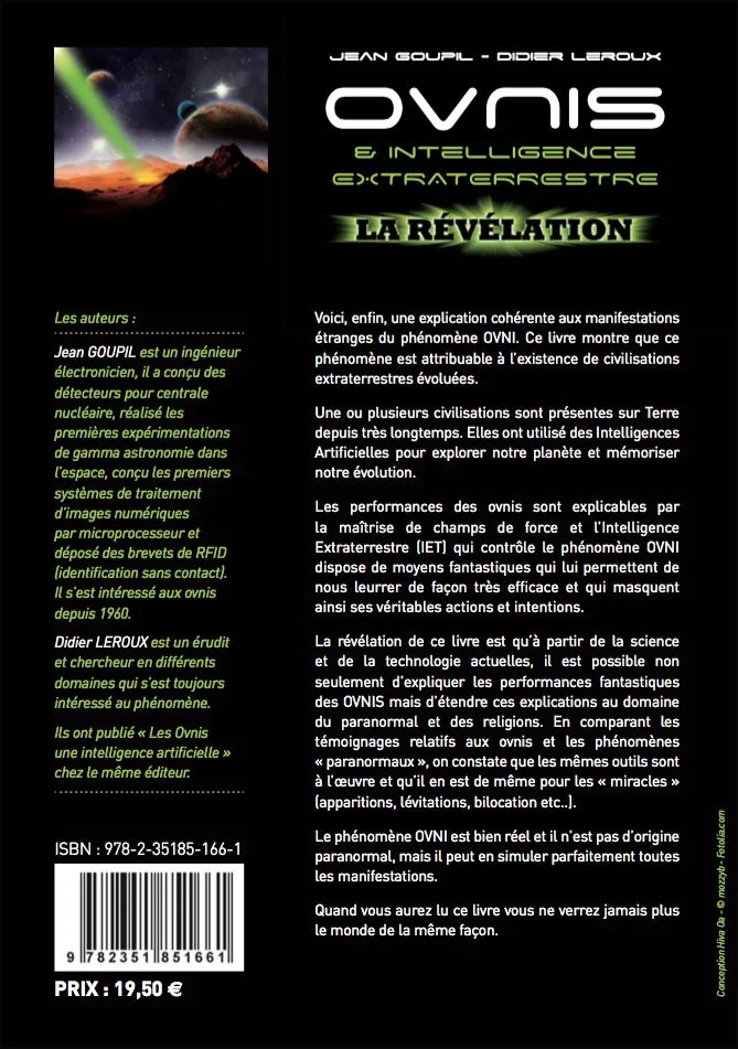 Illustration intérieure du livre « Ovnis & Intelligence extraterrestre - La révélation », JMG Éditions