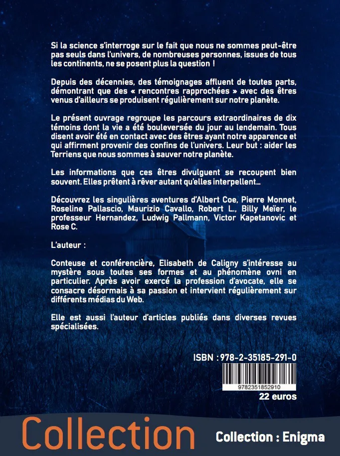 Illustration intérieure du livre « Rencontres avec des humains d’outre-espace », JMG Éditions