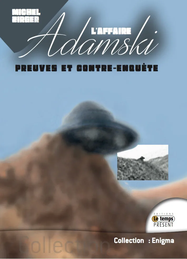 Couverture du livre « L’affaire Adamski », JMG Éditions