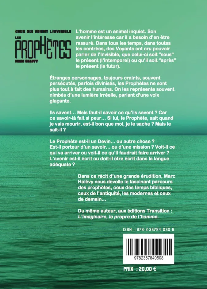 Illustration intérieure du livre « Les prophètes : Ceux qui voient l’Invisible », JMG Éditions